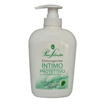 PINO SILVESTRE DETERGENTE INTIMO PROTETTIVO CON TEA TREE OIL - PLYN DO HIGIENY INTYMNEJ OLEJEK Z DRZEWA HERBACIANEGO (250 ml)
